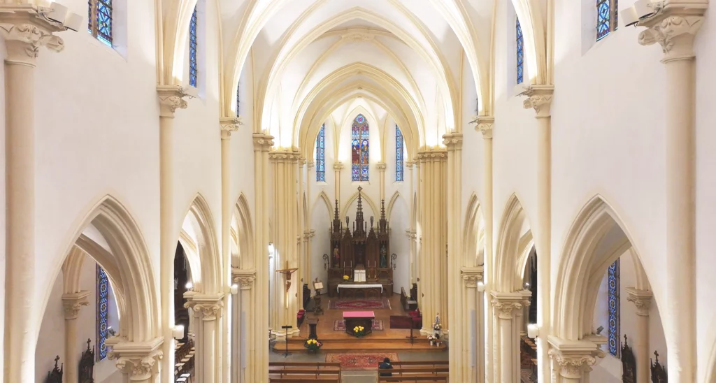 Inspection église Beaussais-sur-Mer Vue2drone Inspection église Beaussais-sur-Mer Vue2drone