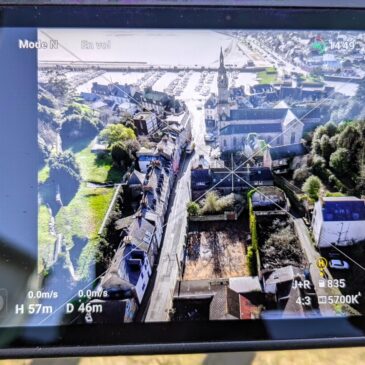 Série de photos Aménagement Binic Vue2drone