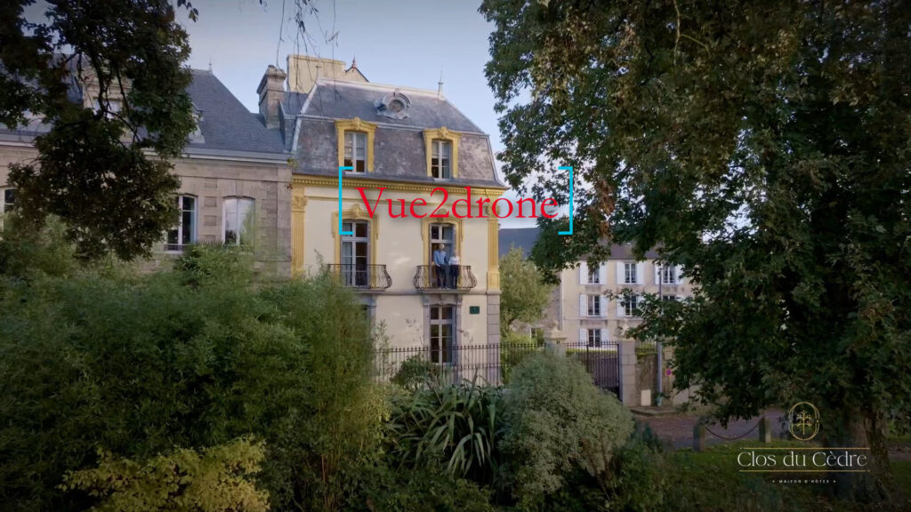 le Clos du Cedre Dinan vue2drone