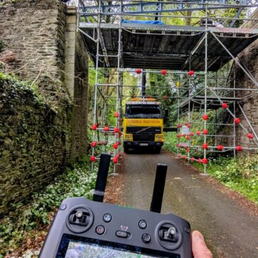 Pose passerelle Eiffel