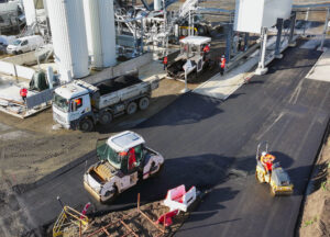 Pose enrobé Eurovia Vue2drone Pose enrobé Eurovia Vue2drone
