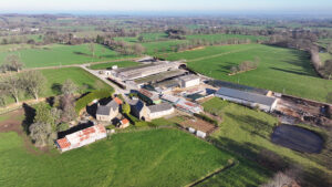 Ferme agricole photo drone